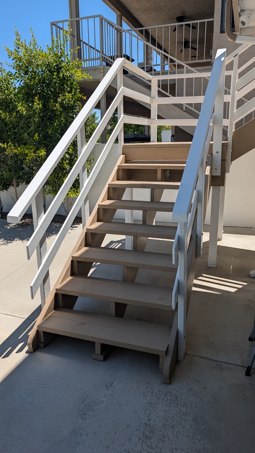 Exterior Stair & Railing Work