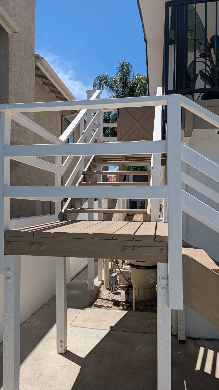 Exterior Stairway Repair