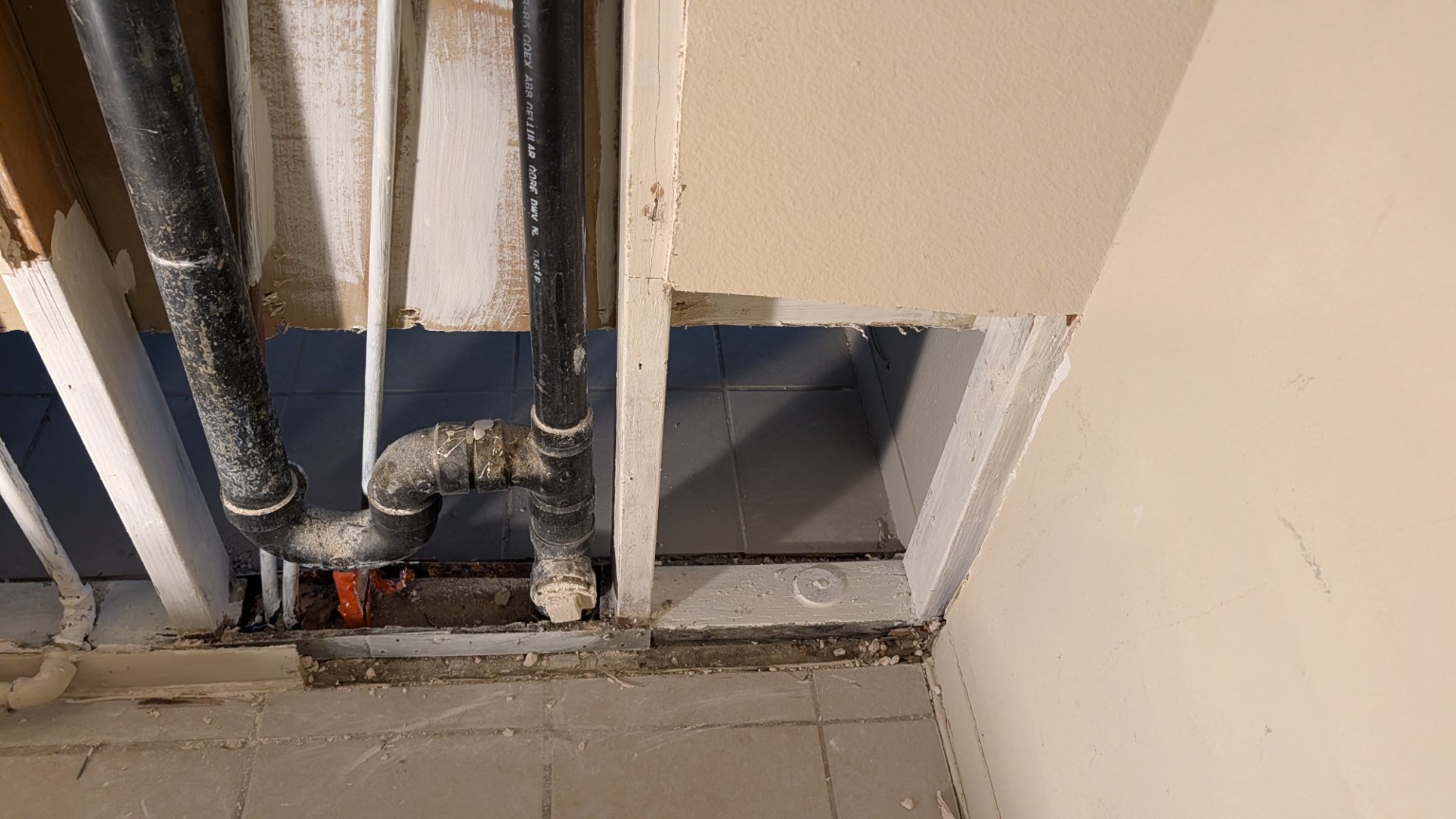 Plumbing Wall Access