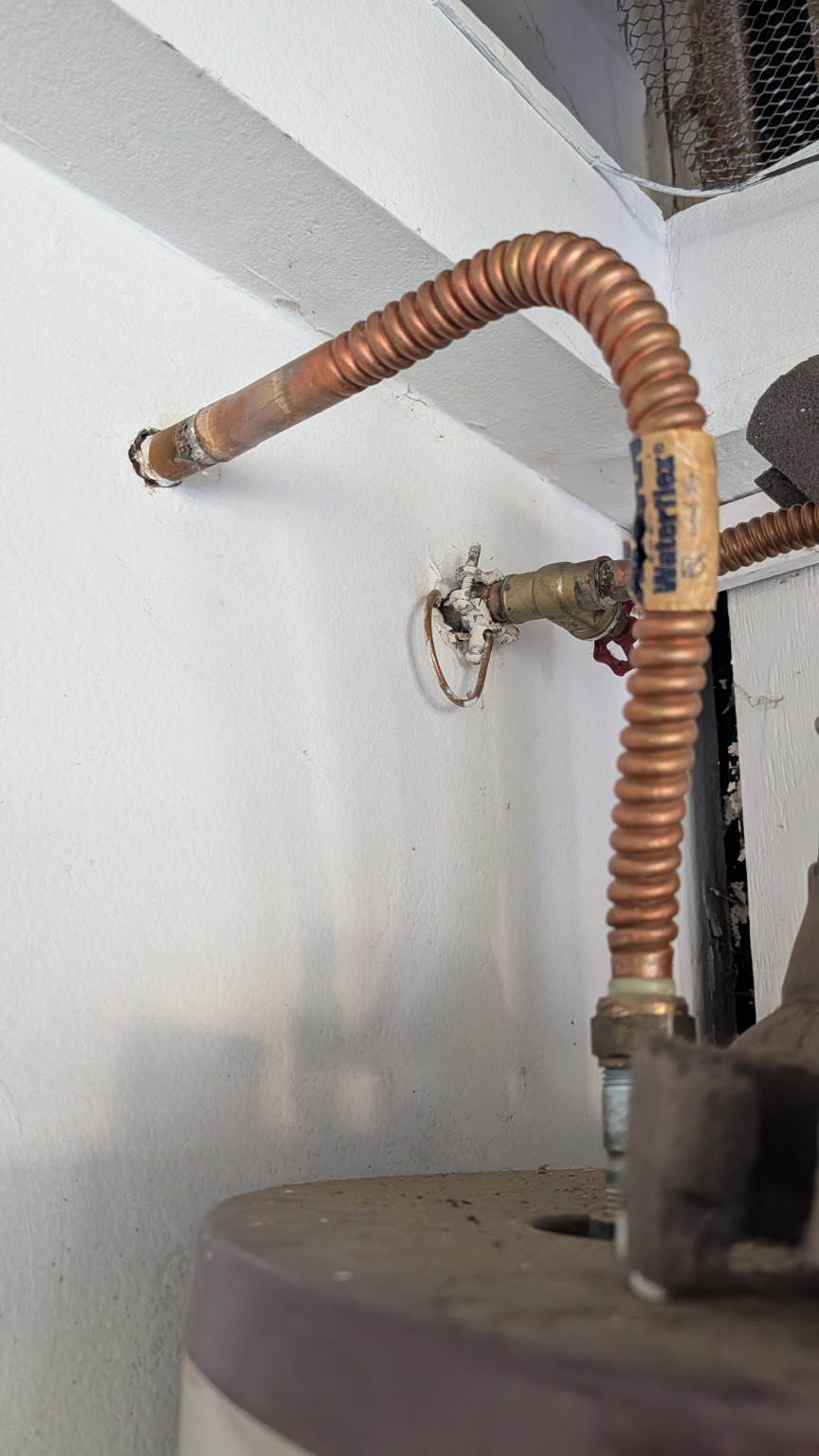 Copper Line & Shutoff Work