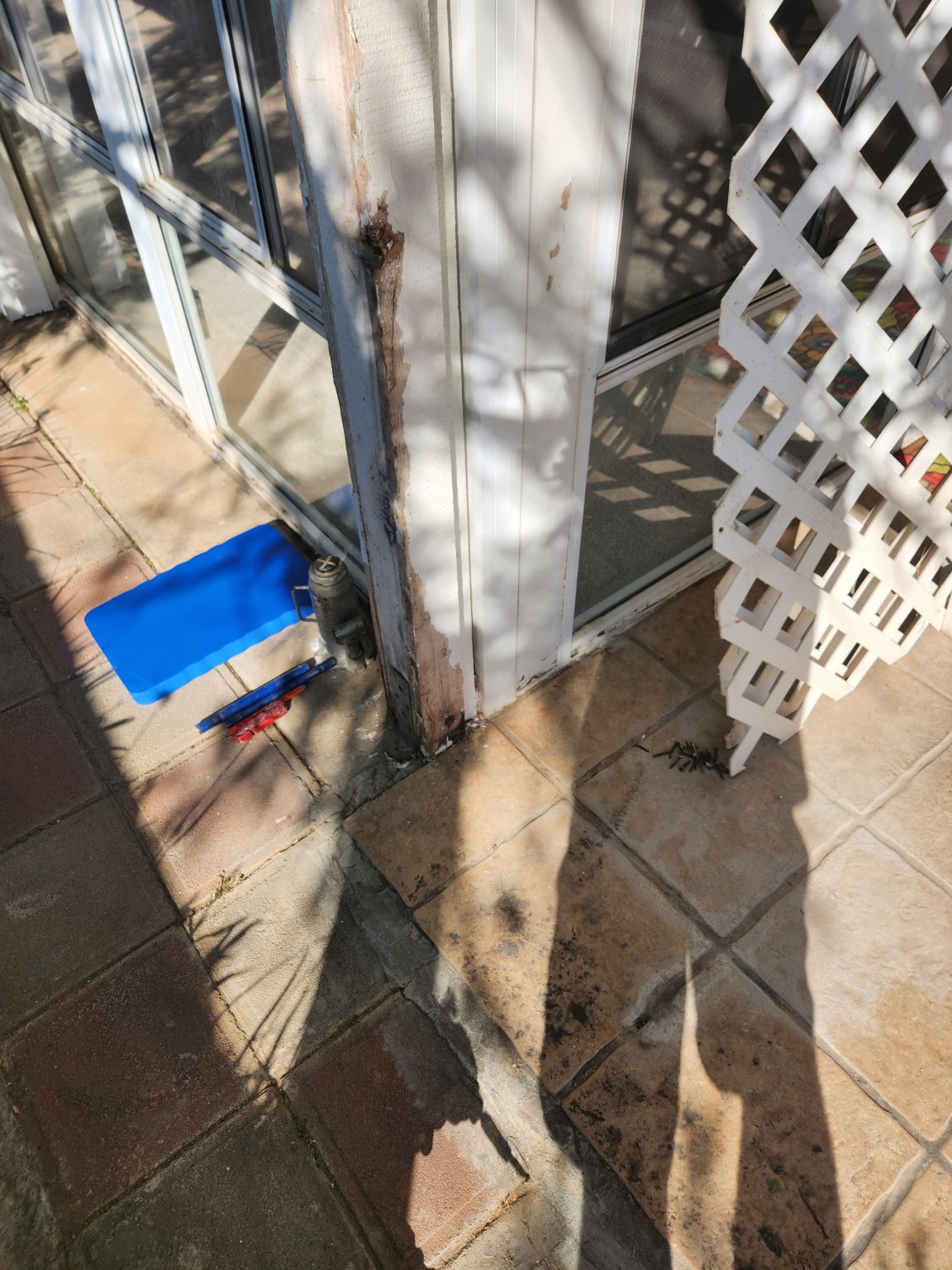Patio Door Trim Repair