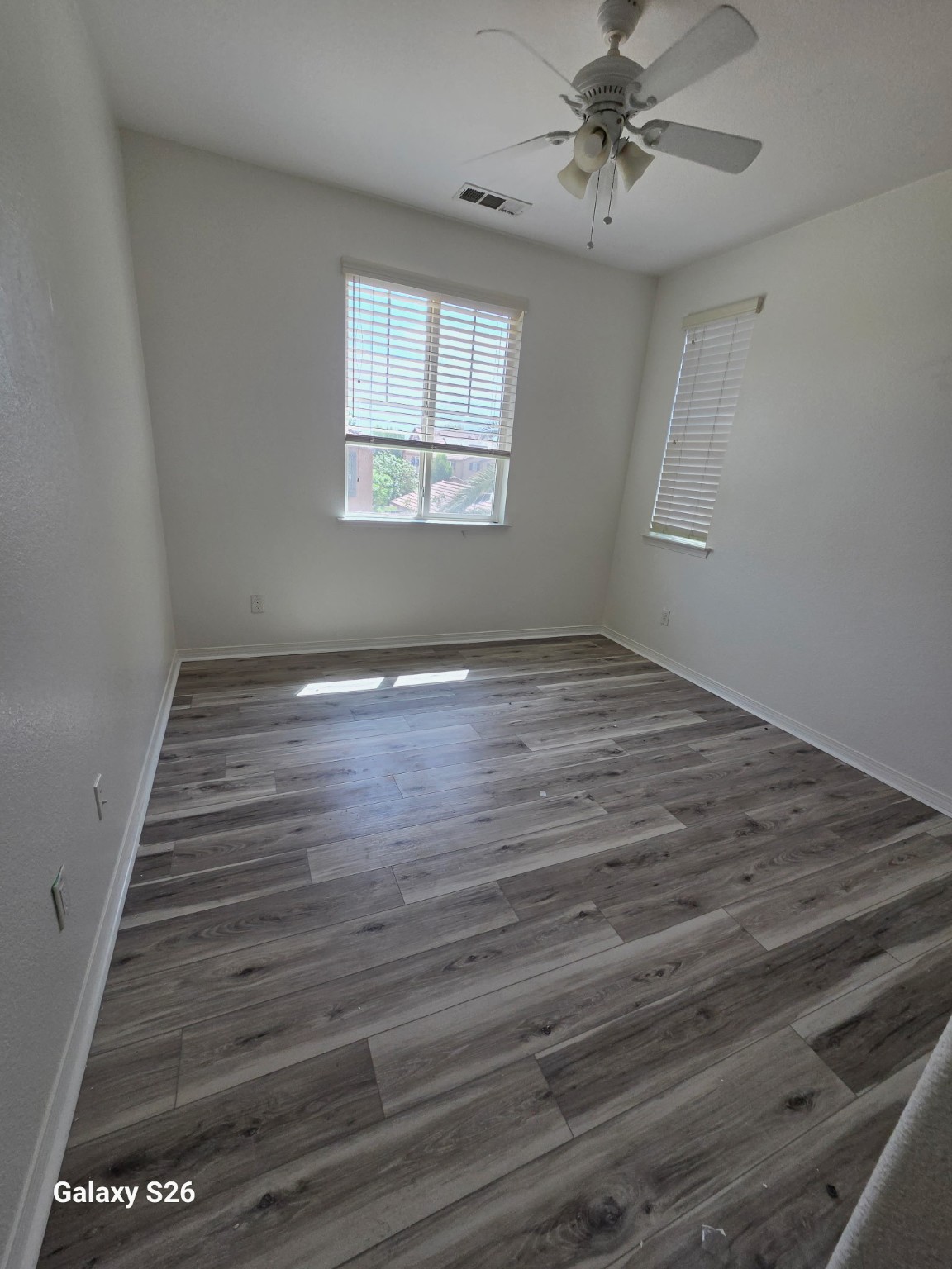 Finished Bedroom Flooring