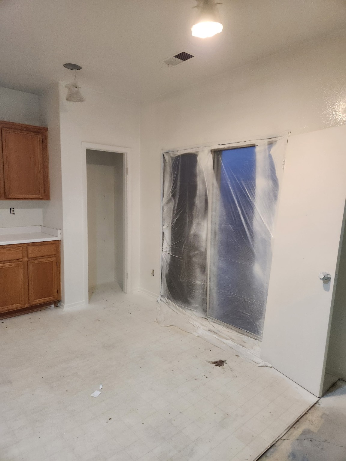 Kitchen paint preparation